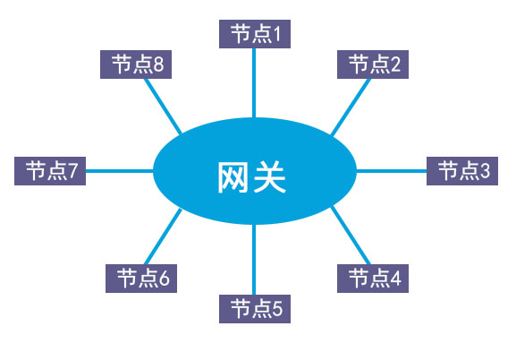 傳統(tǒng)的星型網(wǎng)絡