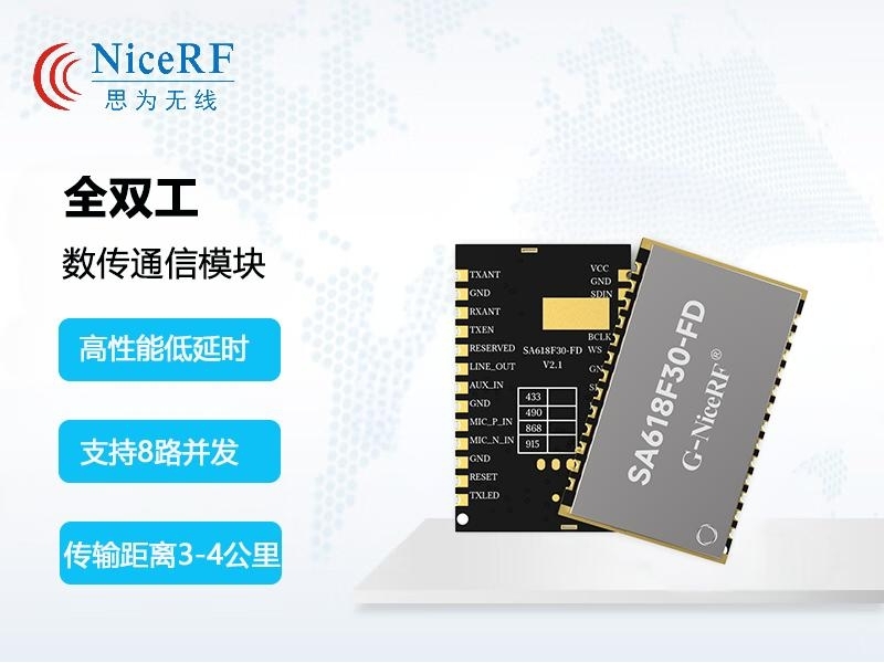 SA618F30-FD全雙工數(shù)傳模塊